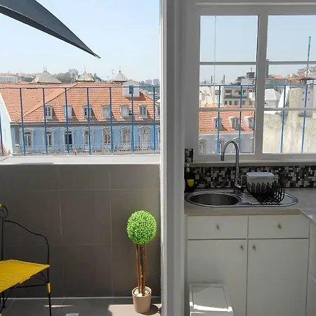 דירה Low Cost Sun Terrace ליסבון